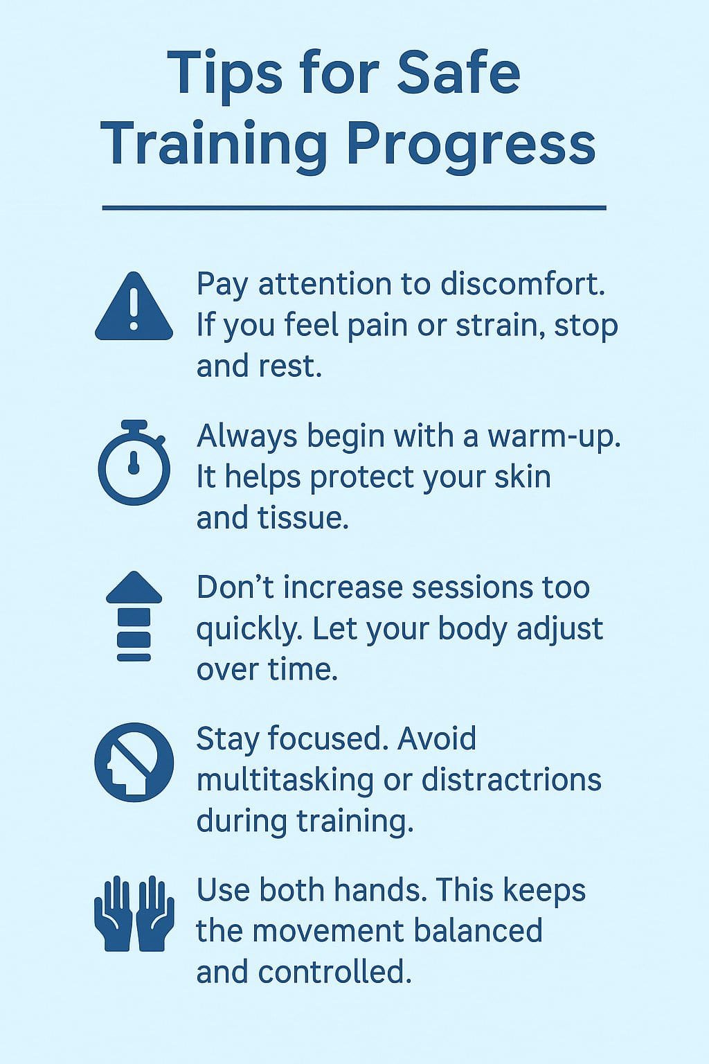 tips for safe jelqing info-graphics