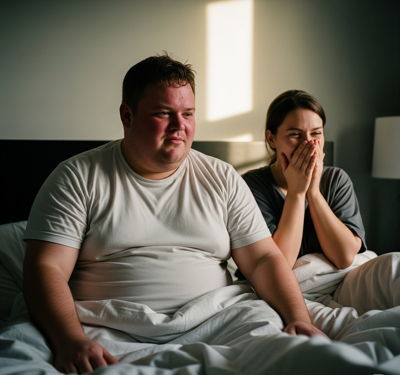 man thinking :does losing weight make your penis look bigger