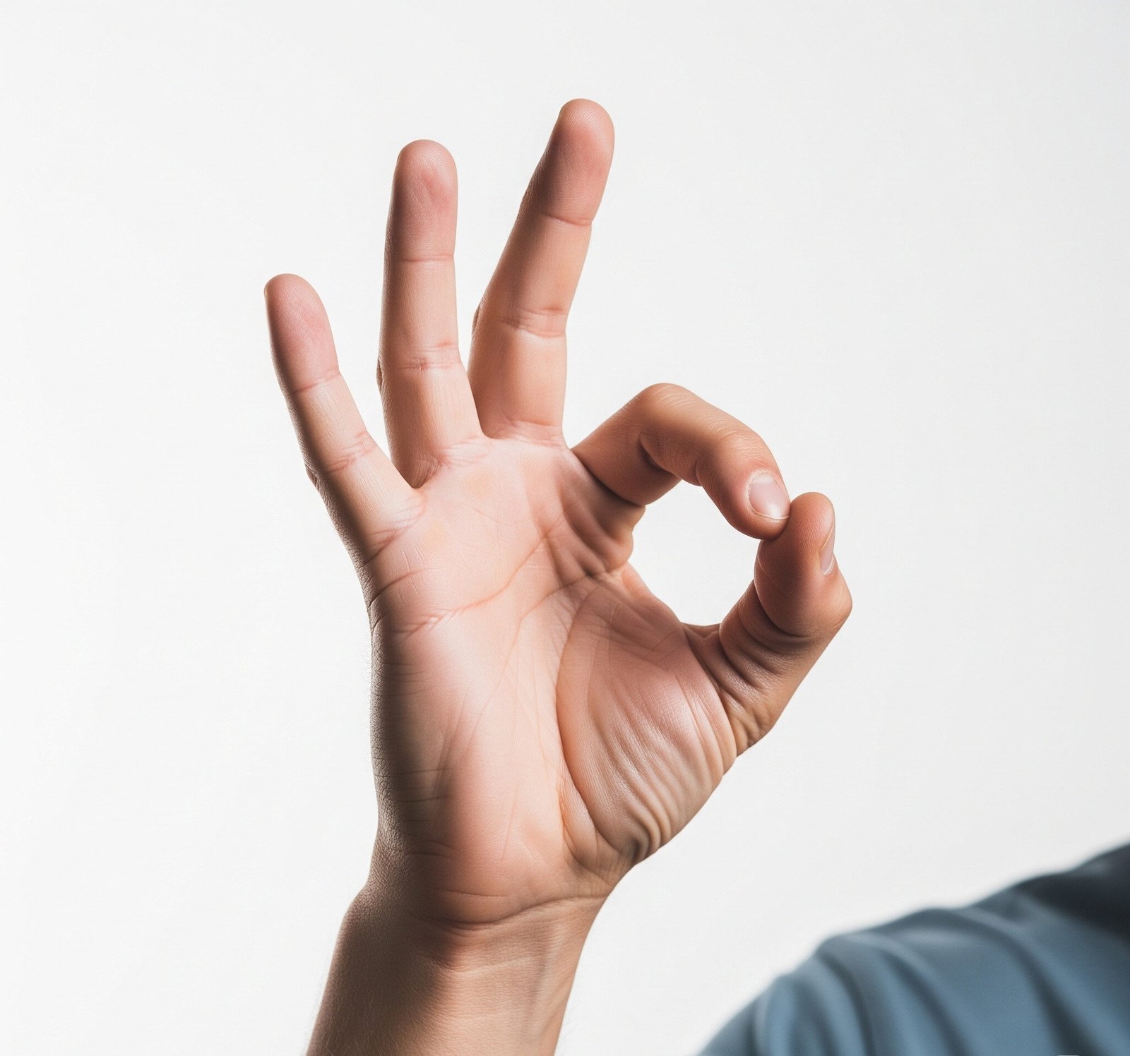 jelqing ok hand sign